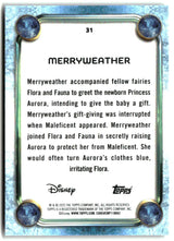 Merryweather 2025 Topps Disney Wonder #31
