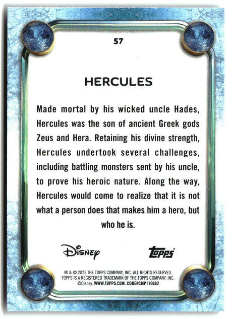 Hercules 2025 Topps Disney Wonder #57