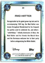 Mad Hatter 2025 Topps Disney Wonder #20