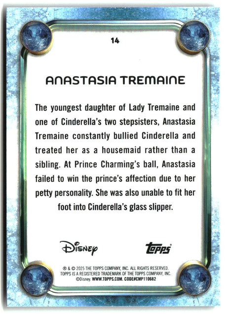 Anastasia Tremaine 2025 Topps Disney Wonder #14