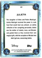 Julieta 2025 Topps Disney Wonder #97
