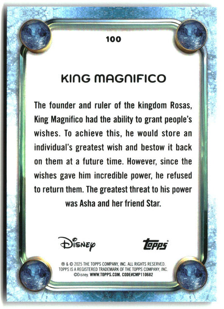 King Magnifico 2025 Topps Disney Wonder #100