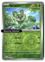 Sprigatito - 013/198 - [SVI - SV01: Scarlet & Violet Base Set] - Reverse Holofoil
