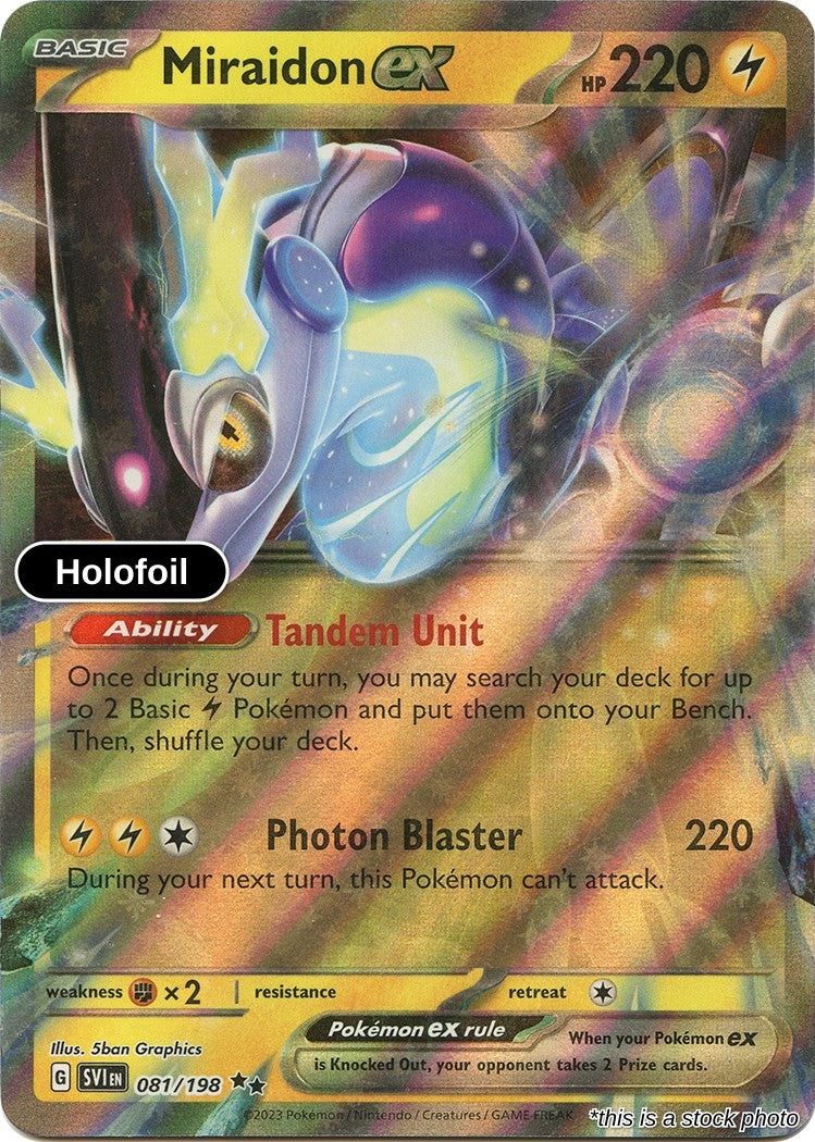 Miraidon ex - 081/198