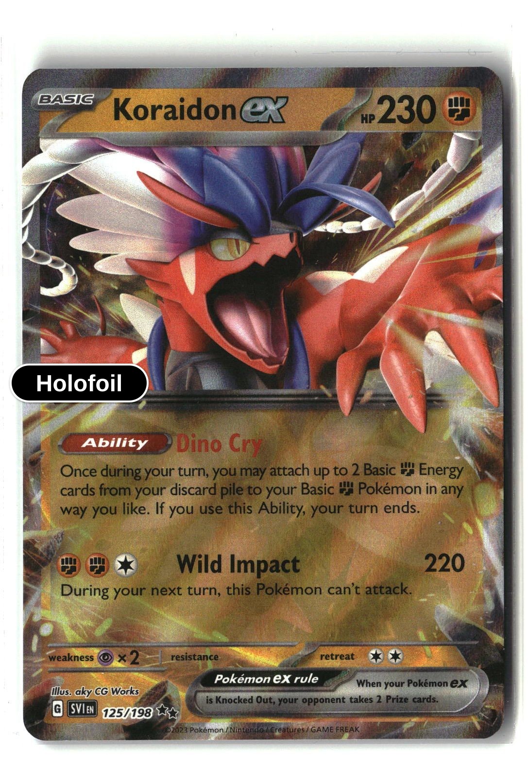Koraidon ex - 125/198