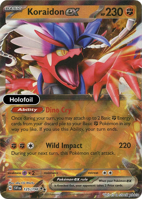 Koraidon ex - 125/198