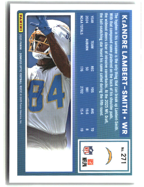 KeAndre Lambert-Smith 2025 Donruss Optic #271