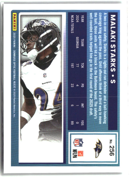 Malaki Starks 2025 Donruss Optic #256