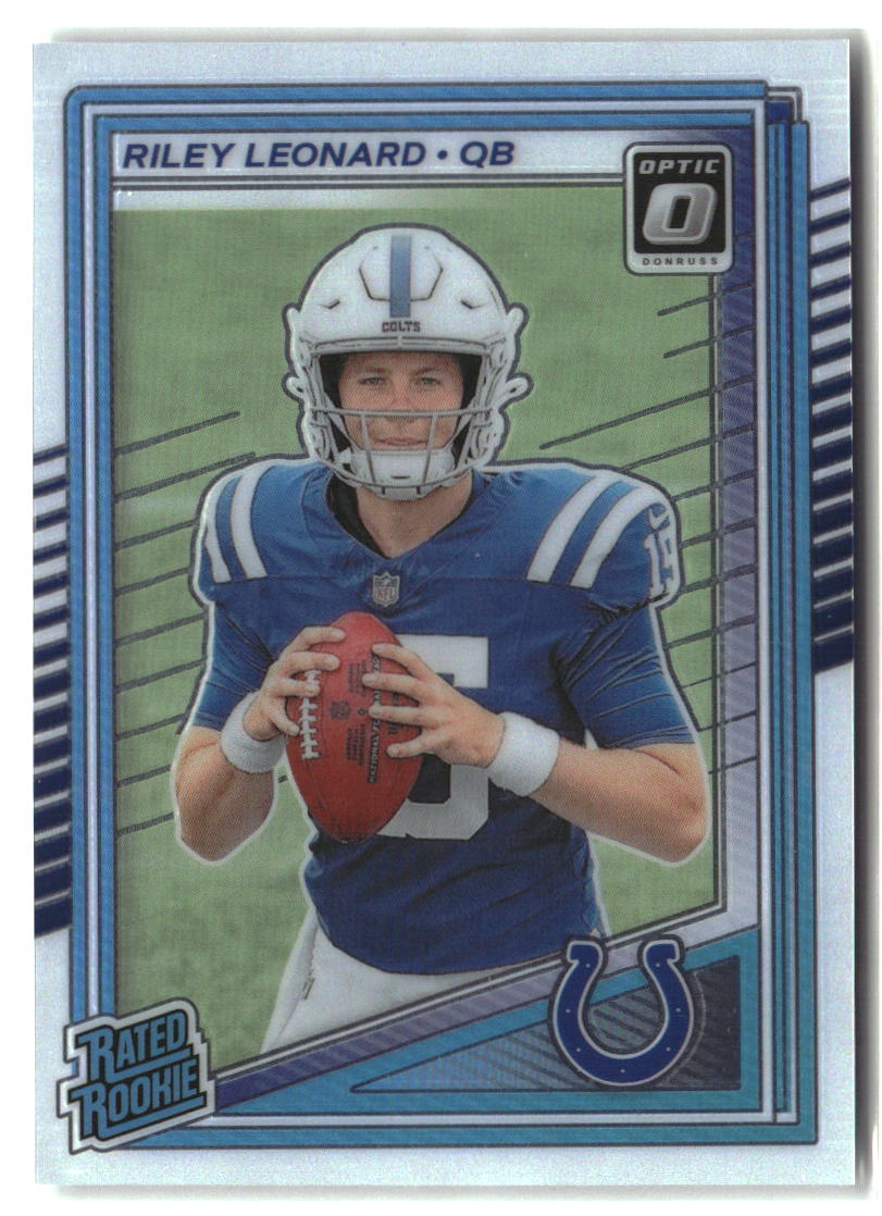 Riley Leonard 2025 Donruss Optic #255