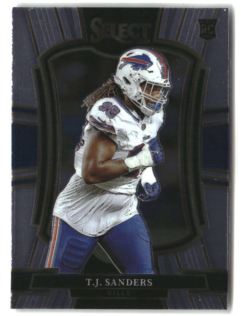 TJ Sanders 2025 Panini Select #185