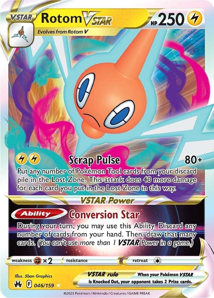 Image for Rotom VSTAR (046/159) [Crown Zenith]
