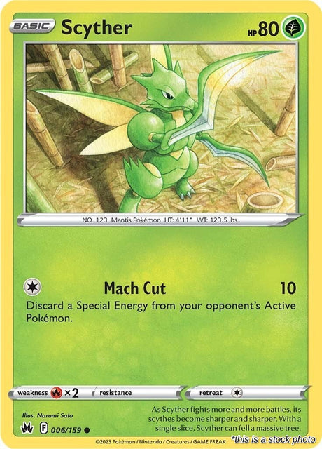 Scyther - 006/159 - [CRZ - SWSH: Crown Zenith]