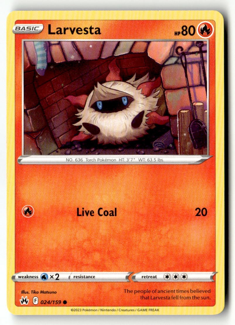 Larvesta - 024/159 - [CRZ - SWSH: Crown Zenith]