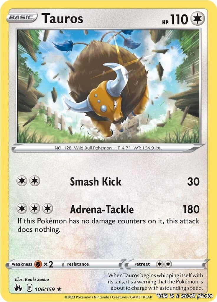 Tauros - 106/159 - [CRZ - SWSH: Crown Zenith]