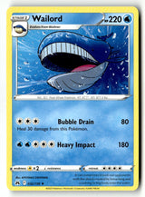Wailord - 032/159 - [CRZ - SWSH: Crown Zenith]