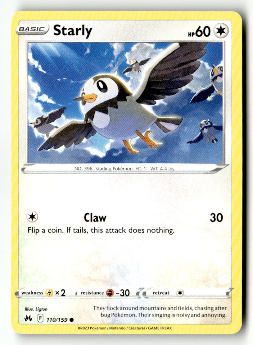 Starly - 110/159 - [CRZ - SWSH: Crown Zenith]