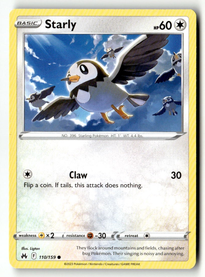 Starly - 110/159 - [CRZ - SWSH: Crown Zenith]