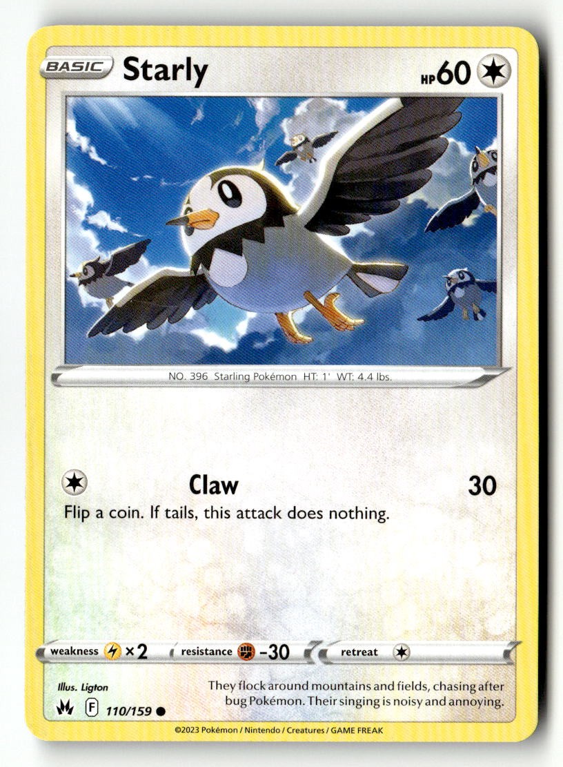 Starly - 110/159 - [CRZ - SWSH: Crown Zenith]