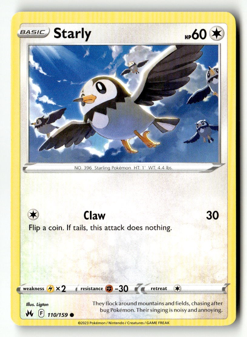 Starly - 110/159 - [CRZ - SWSH: Crown Zenith]