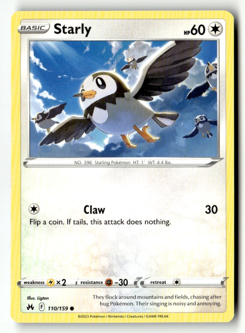 Starly - 110/159 - [CRZ - SWSH: Crown Zenith]
