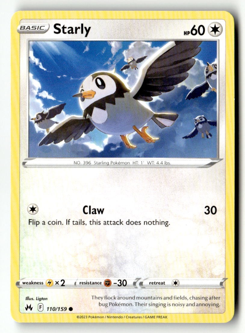 Starly - 110/159 - [CRZ - SWSH: Crown Zenith]