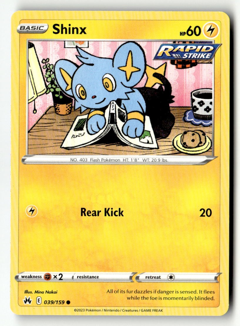 Shinx (39) - 039/159 - [CRZ - SWSH: Crown Zenith]