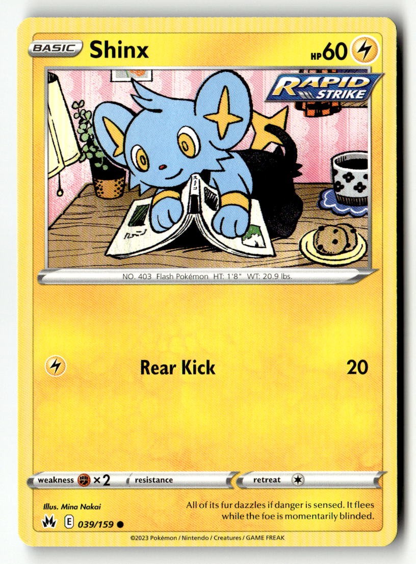 Shinx (39) - 039/159 - [CRZ - SWSH: Crown Zenith]