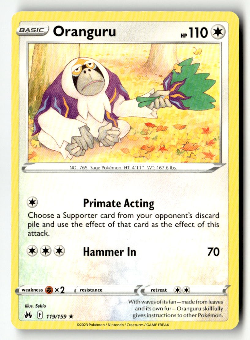 Oranguru - 119/159 - [CRZ - SWSH: Crown Zenith]