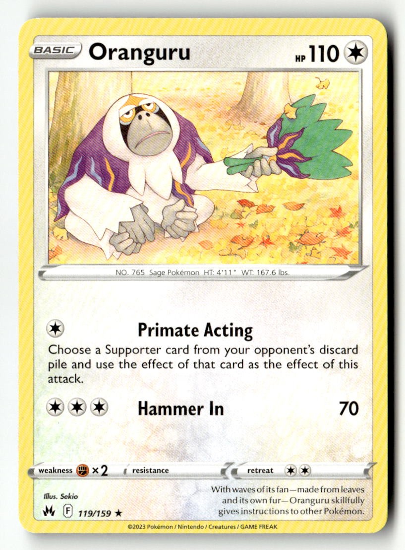 Oranguru - 119/159 - [CRZ - SWSH: Crown Zenith]