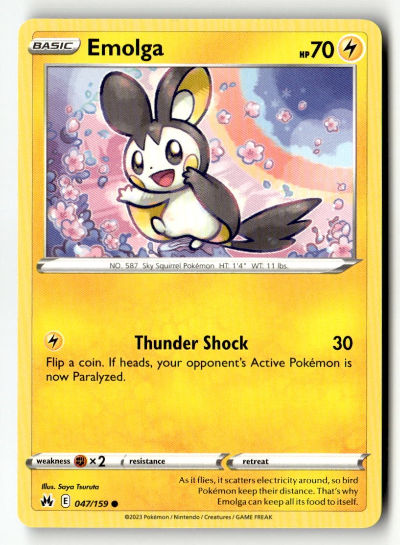 Emolga - 047/159 - [CRZ - SWSH: Crown Zenith]