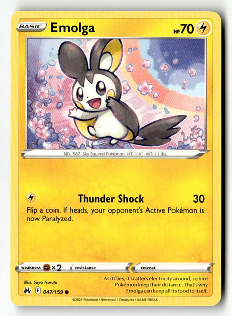 Emolga - 047/159 - [CRZ - SWSH: Crown Zenith]