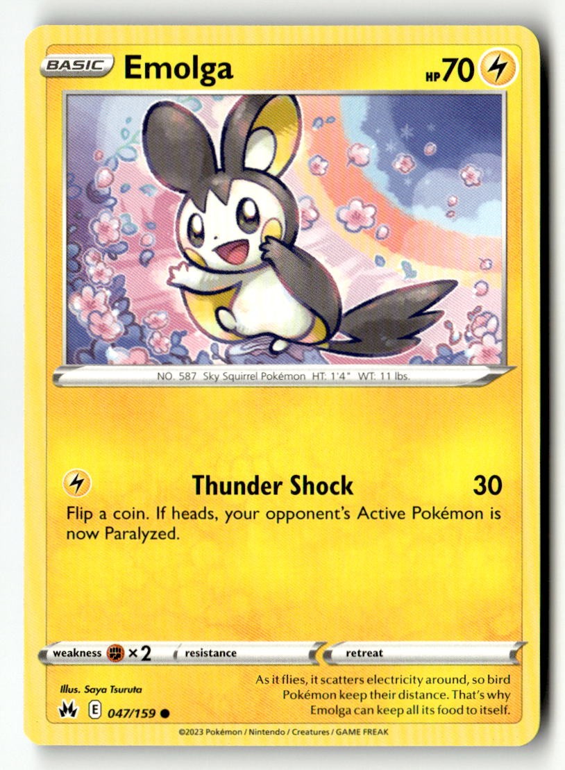 Emolga - 047/159 - [CRZ - SWSH: Crown Zenith]