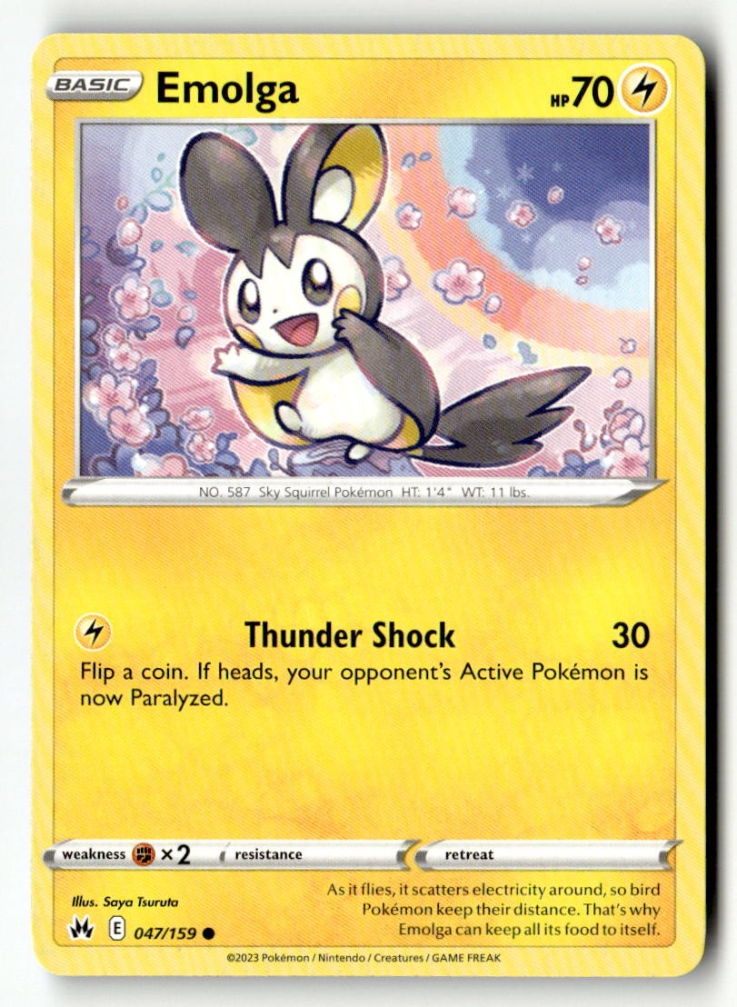 Emolga - 047/159 - [CRZ - SWSH: Crown Zenith]