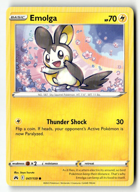 Emolga - 047/159 - [CRZ - SWSH: Crown Zenith]