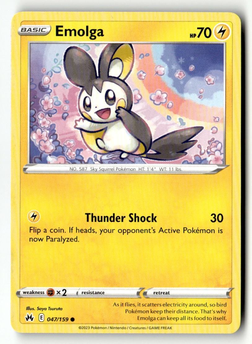 Emolga - 047/159 - [CRZ - SWSH: Crown Zenith]
