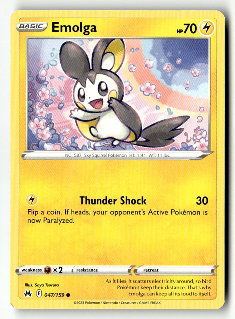 Emolga - 047/159 - [CRZ - SWSH: Crown Zenith]