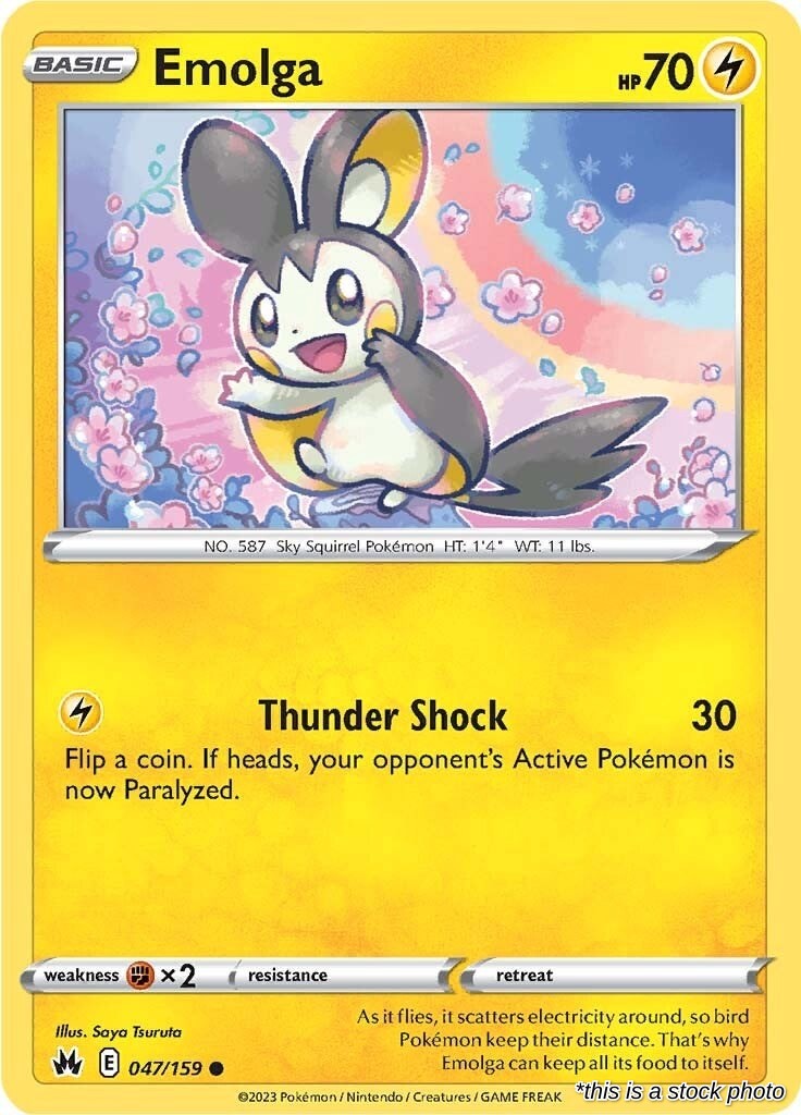 Emolga - 047/159 - [CRZ - SWSH: Crown Zenith]