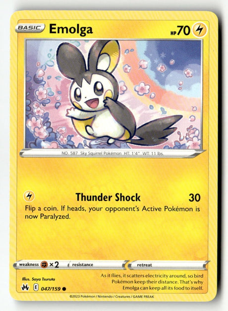Emolga - 047/159 - [CRZ - SWSH: Crown Zenith]