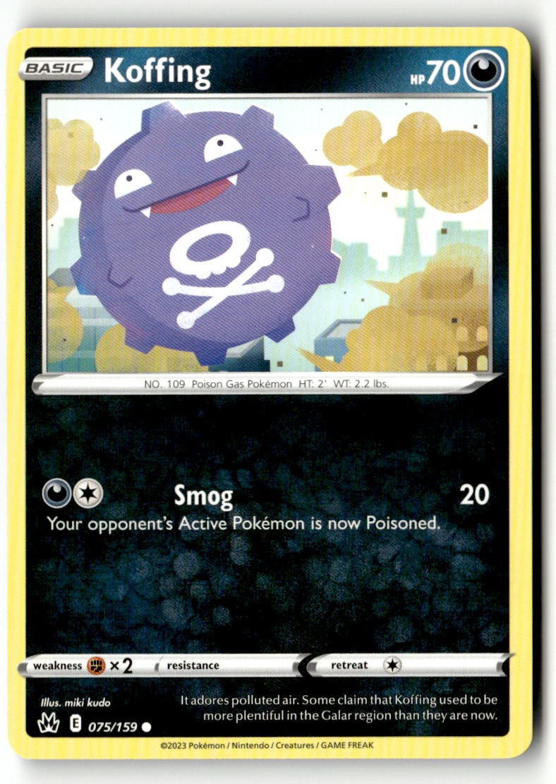Koffing - 075/159 - [CRZ - SWSH: Crown Zenith]