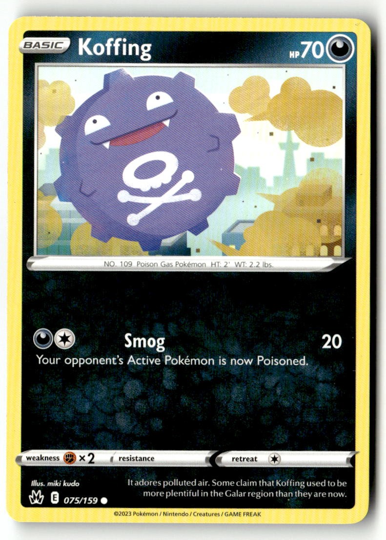 Koffing - 075/159 - [CRZ - SWSH: Crown Zenith]