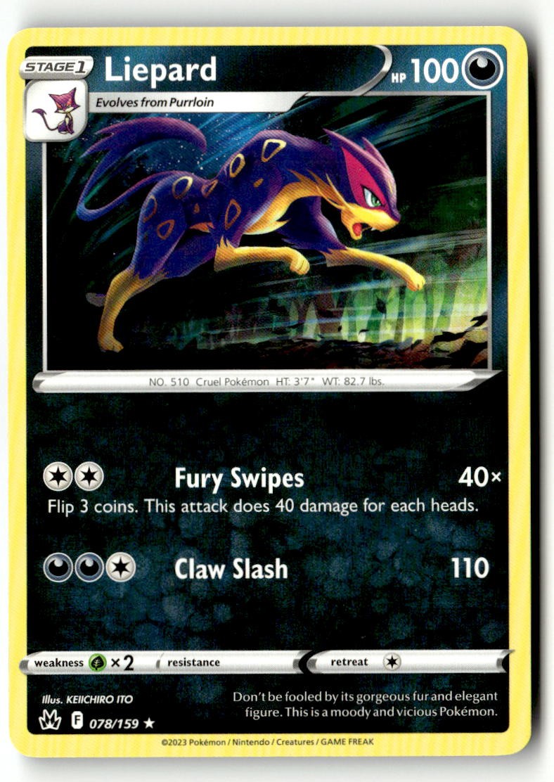 Liepard - 078/159 - [CRZ - SWSH: Crown Zenith]