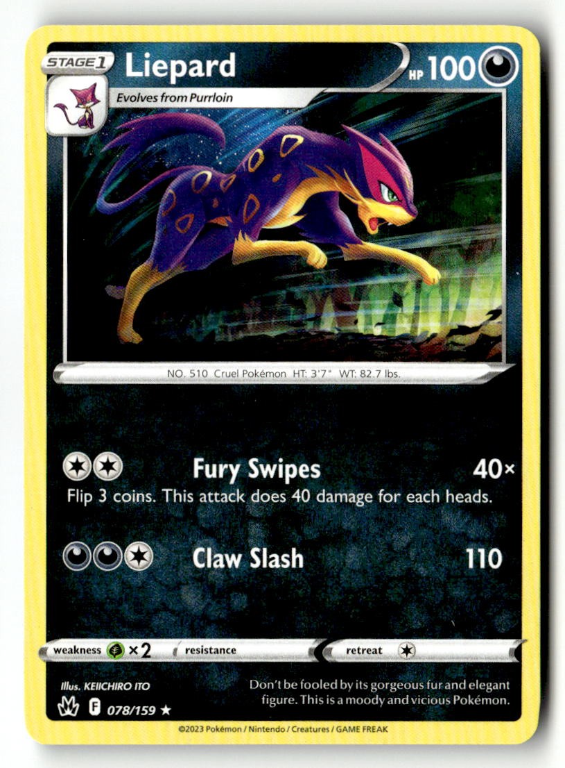 Liepard - 078/159 - [CRZ - SWSH: Crown Zenith]