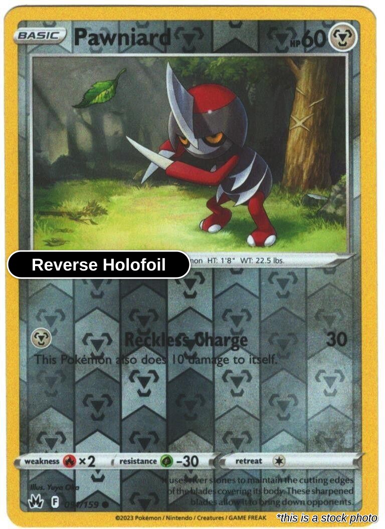 Pawniard (91) - 091/159 - [CRZ - SWSH: Crown Zenith] - Reverse Holofoil
