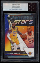 Load image into Gallery viewer, LeBron James 2002 Certified AAU Game Used Patch Jersey Beckett
