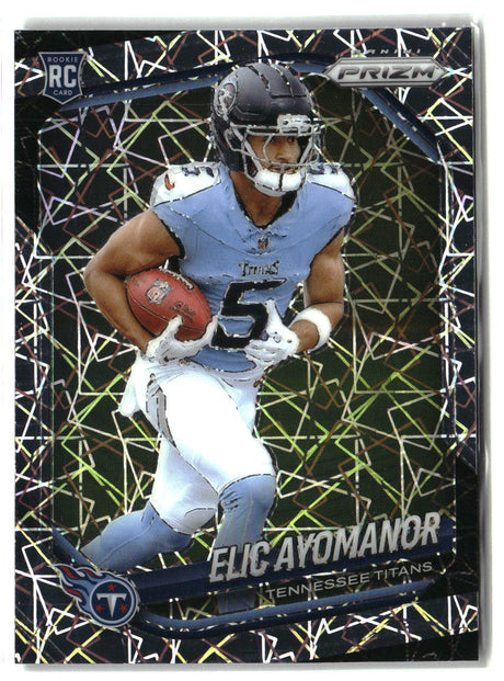 Elic Ayomanor 2025 Panini Prizm Lazer #321