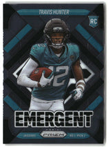 Travis Hunter 2025 Panini Prizm Emergent #12