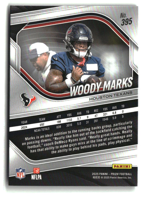 Woody Marks 2025 Panini Prizm #395