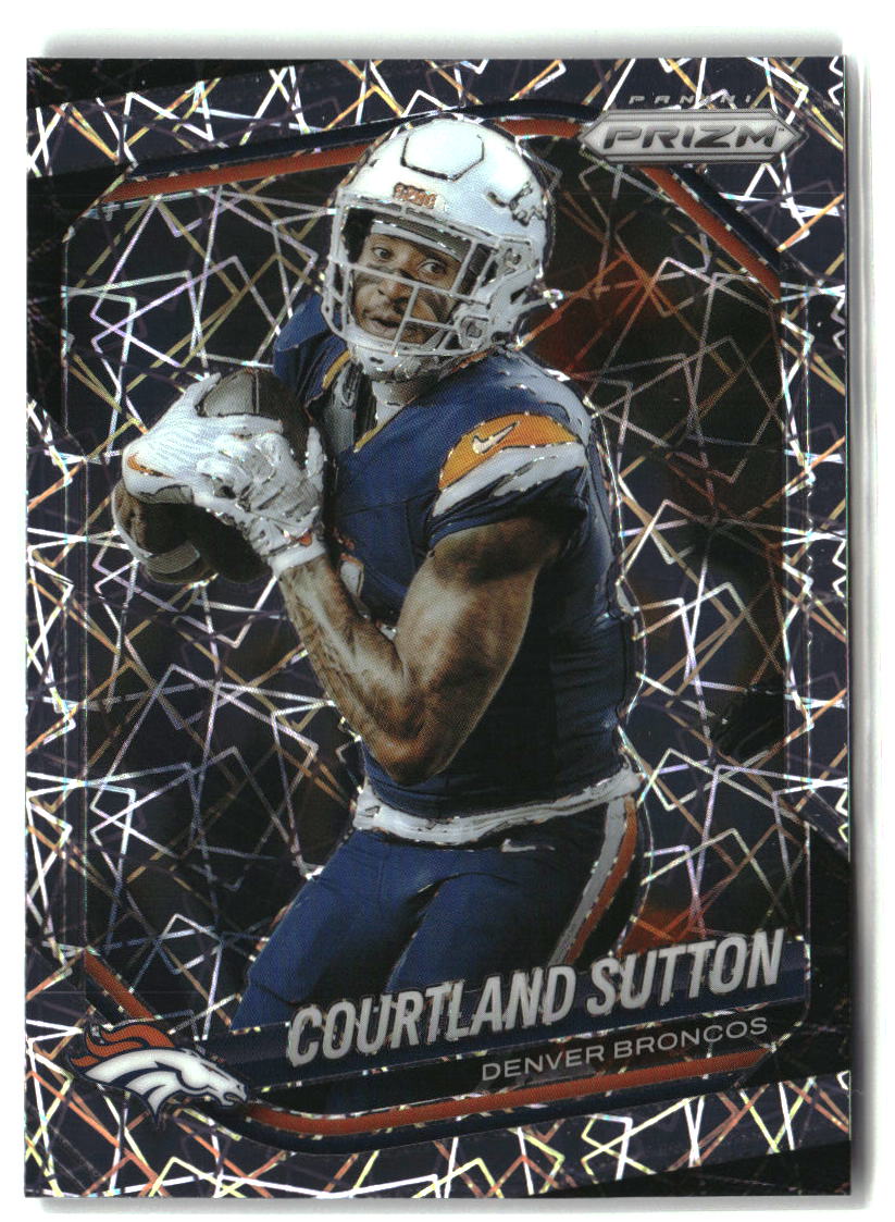 Courtland Sutton 2025 Panini Prizm Lazer #163