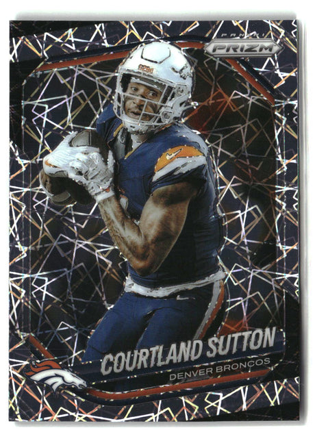 Courtland Sutton 2025 Panini Prizm Lazer #163
