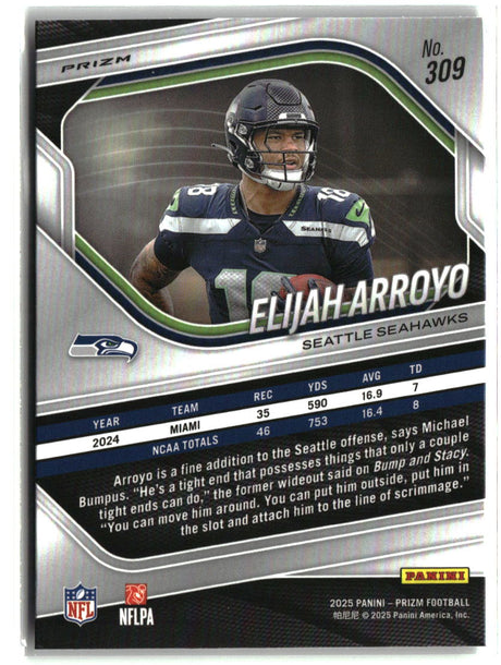 Elijah Arroyo 2025 Panini Prizm Silver #309